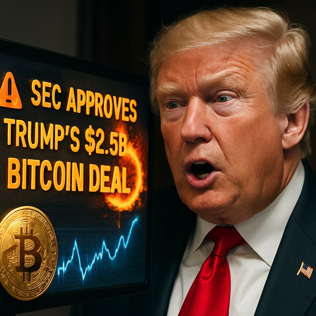 SEC только что одобрила сделку президента Трампа с медиа на сумму 2,5 млрд долларов, связанная с #Bitcoin! Это событие может стать значимым триггером для рынка криптовалют, учитывая масштаб инвестиций и влияние Трампа на общественное мнение. Документы уже поданы, и интерес к Bitcoin, вероятно, вырастет еще больше! Следите за обновлениями, это может изменить расстановку сил в криптомире! #trump #SEC #media #investment BLOCKCHAIN