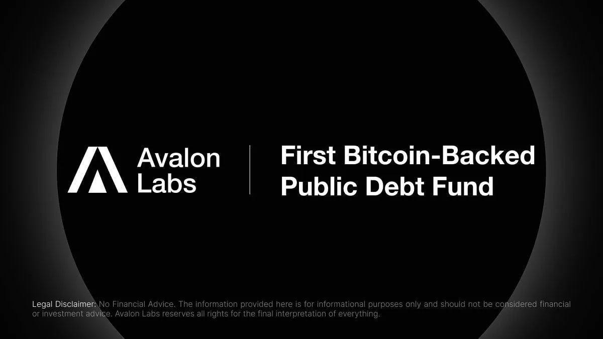 Avalon Labs планируют запустить первый публичный долговой фонд, обеспеченный BTC.  #Avalon #Labs