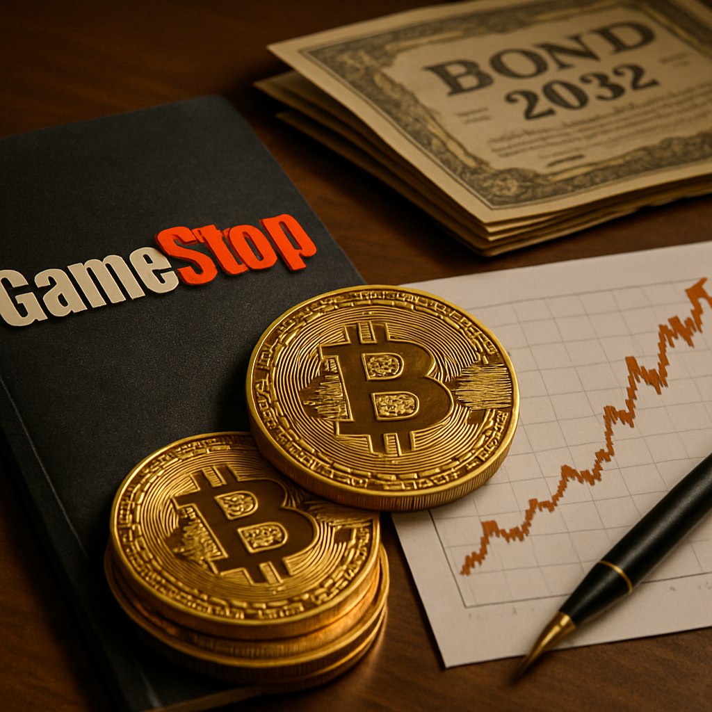 GameStop собирается привлечь $1,75 млрд через частное размещение конвертируемых облигаций с погашением в 2032 году. Этот шаг обусловлен стремлением компании инвестировать в цифровые активы, в том числе рассмотреть возможность приобретения биткоина в рамках обновленной инвестиционной стратегии. Это свидетельствует о серьезных намерениях GameStop войти в мир криптовалют, что может побудить другие традиционные компании также обратить внимание на Bitcoin как на жизнеспособный актив для своих портфелей. #GameStop #Bitcoin #инвестиции