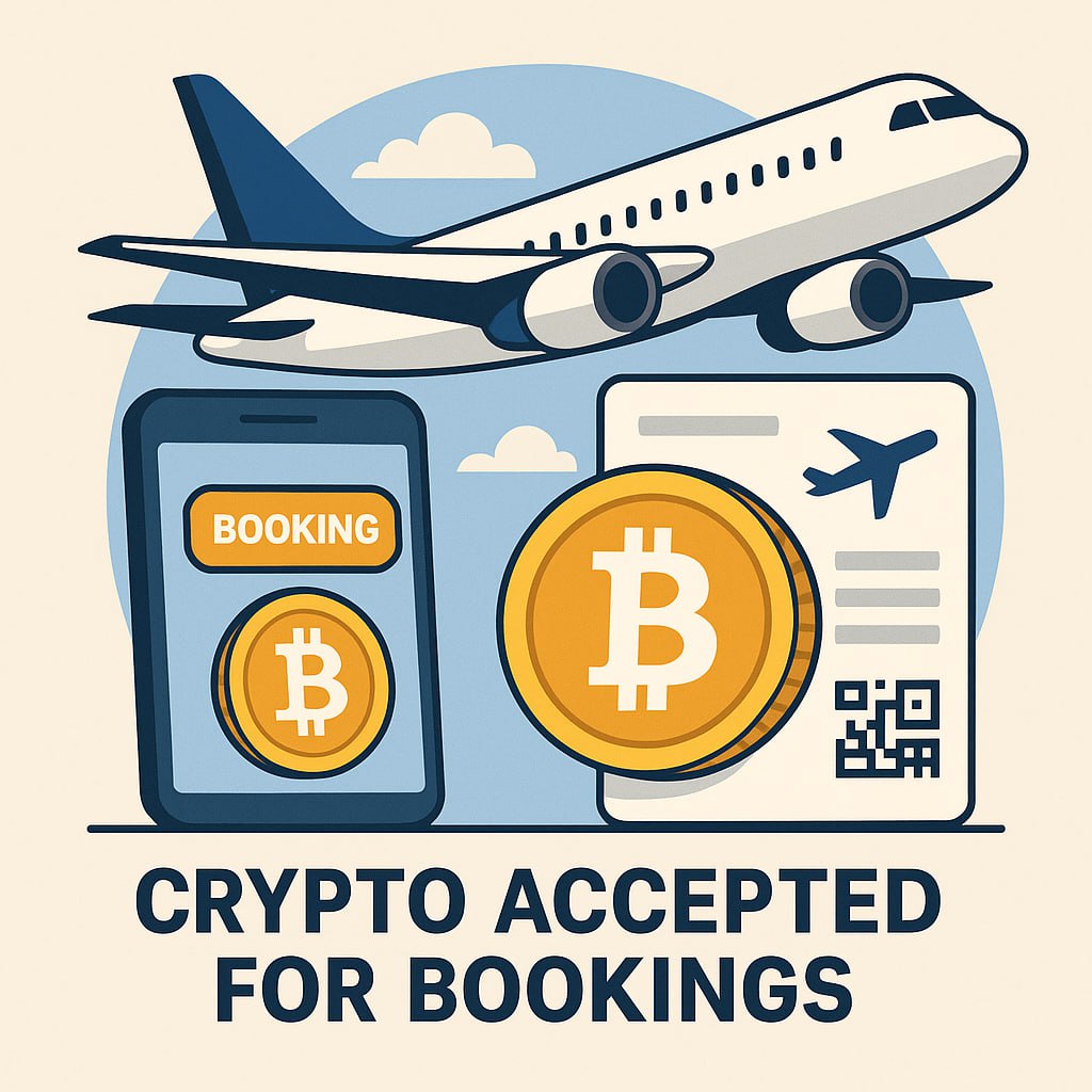 Авиабилеты за крипту Крупные авиакомпании и сервисы — включая Emirates, Air Arabia, Travala и Alternative Airlines — теперь принимают оплату за билеты в криптовалюте Доступны BTC, ETH, USDT, USDC, XRP, LTC, ADA, DOGE Для ОАЕ это логичное продолжение курса на крипто-дружелюбную экономику, которое ещё сильнее закрепляет регион как хаб для Web3 Теперь закупаем билеты за крипту и летим делать встречу в Дубай? Crypto