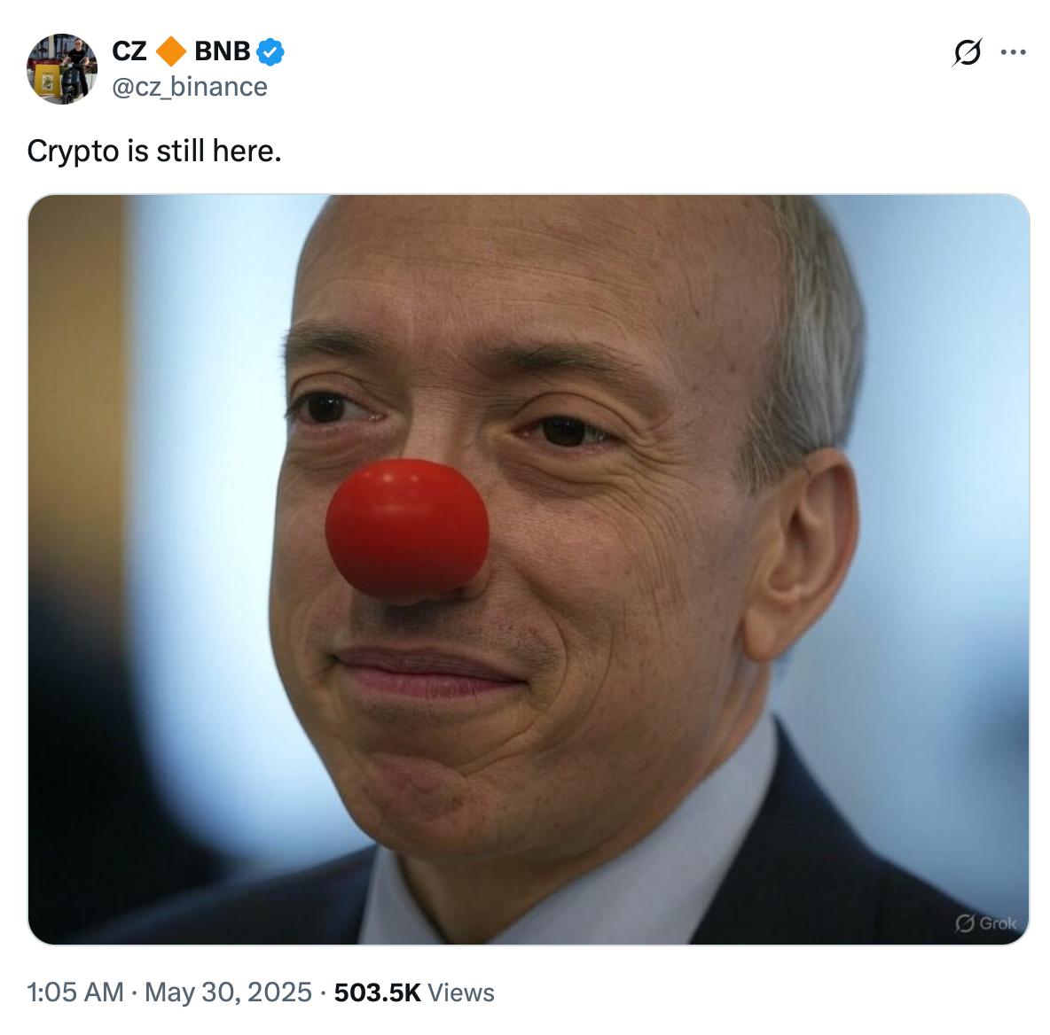 SEC отозвала иск против Binance — ставь реакцию для поддержки канала