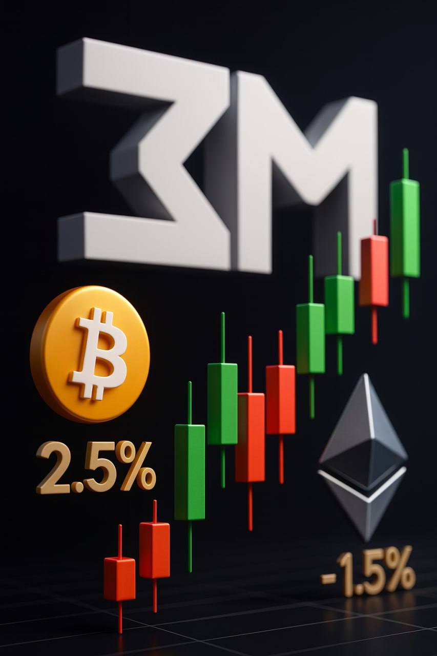 Биткоин завершил июнь с ростом на +2.5%. Ethereum показал минус: -1.5% за тот же период.