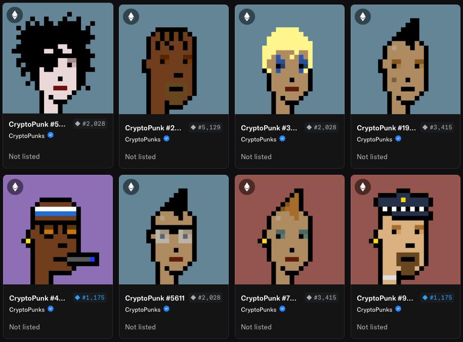Кит 0x1b...72D6 потратил 2 081,6 ETH на покупку 45 CryptoPunks За последние сутки флор на CryptoPunks вырос на 15%. Что-то знает? Эра NFT камбэк изрил? Да — NFT не воскреснут — — ставь реакцию для поддержки канала