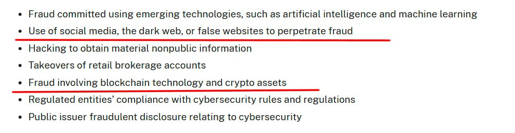 SEC США создает подразделение по кибербезопасности и новым технологиям  CETU  для защиты розничных инвесторов от недобросовестных игроков «в сфере новых технологий», включая криптовалютную индустрию.   Cтруктура дополнит работу Crypto Task Force во главе с Хестер Пирс.  Новости   AI   YouTube