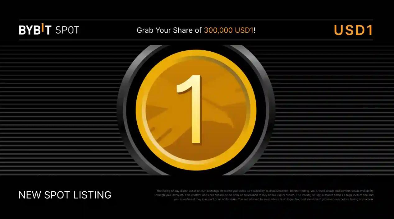 Биржа Bybit раздаст 300,000 #USD1. Подготовка: 1. Регистрация по ссылке - Bybit 30k$ 2. Верификация 1 уровня по ссылке 3. Нажать на кнопку регистрации в промо Акция 1 - 150,000 USD1 только для новых пользователей 1. Внести депозит от 100 USD1 ИЛИ внести от 100 USDT и купить на них USD1 в рамках первой спотовой сделки 2. Забрать свои 30 USD1 Акция 2 - 150,000 USD1 для всех пользователей 1. Торговать USD1 на сумму не менее 500 USDT 2. Забрать до 700 USD1 - все будет зависеть от объема торгов Листинг USD1: 9 июля 13:00 мск . Дедлайн: 23 июля 14:00 мск . Официальный анонс: сайт Crypto Headlines
