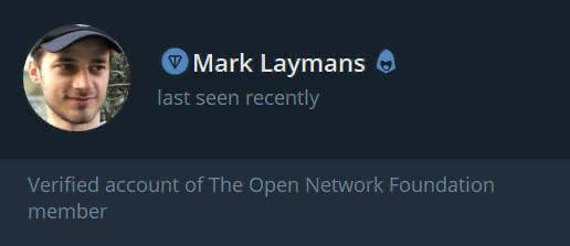 В Telegram добавили верификацию от организации TON Foundation