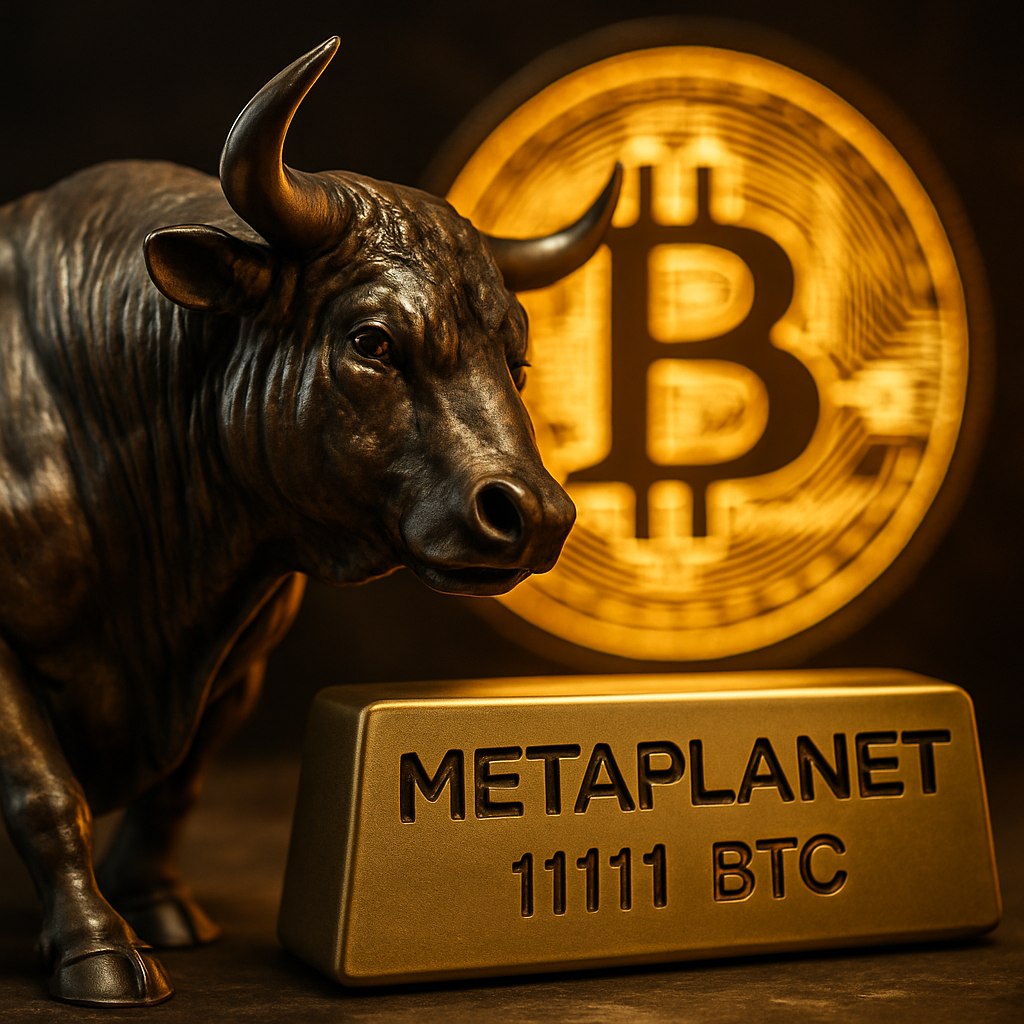 Metaplanet увеличила свои запасы биткойна, добавив 1,111 BTC в корпоративную казну! Теперь общий объем их владений составляет 11,111 BTC, и они всего на 398 BTC отстают от запасов Tesla. Это впечатляющее накопление подчеркивает растущий интерес компаний к биткойну как к защитному активу. #btc #Metaplanet #Tesla