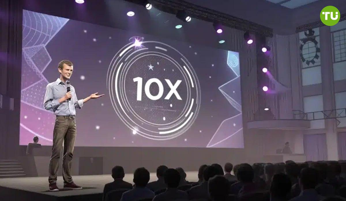 Бутерин раскрыл планы 10-кратного масштабирования Ethereum Layer 1 На конференции ETHGlobal Prague Бутерин пообещал, что базовый уровень Layer 1 будет масштабирован в десять раз в течение следующего года. После этого команда планирует сделать паузу, чтобы оценить сохранение децентрализации сети.