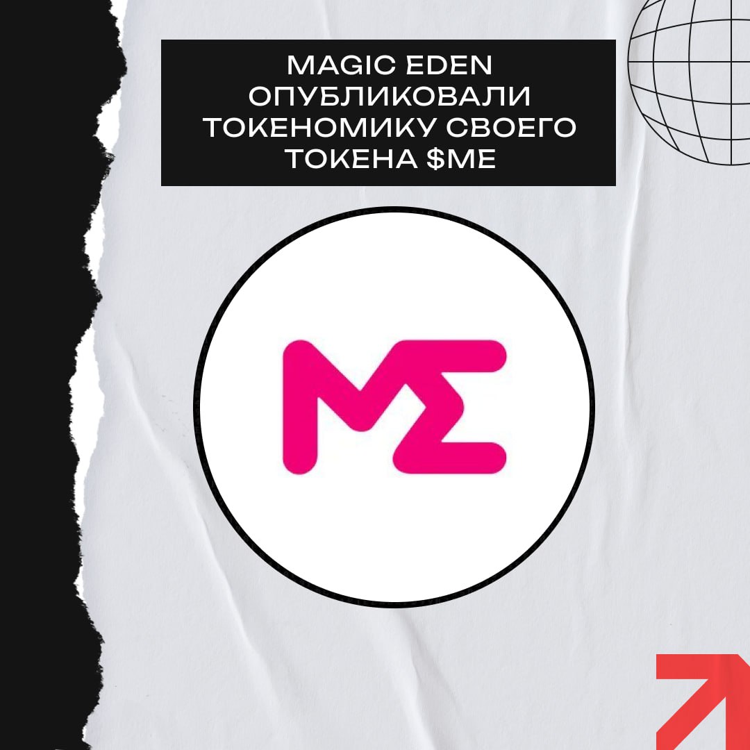 Magic Eden показали токеномику токена $ME.    Из интересного за день:    На прошлой неделе MicroStrategy купили 51 780 $BTC  $4,6 млрд  по средней цене $88 627.    Трейдер заработал $12,2 млн за 24 дня на мем-коине.    Tether сегодня выпустили 1 млрд $USDT.    Чекер от WalletConnect выйдет через 8 дней.    Starknet повысит TPS в 4 раза и в 5 раз снизит комиссии.    Cofounder Blum: Tap-To-Earn умер. Теперь биржам нужны не просто пользователи, а высококлассные трейдеры, которые приносят реальную ценность.  Зарабатываем вместе   Обменник   Экосистема Crypton