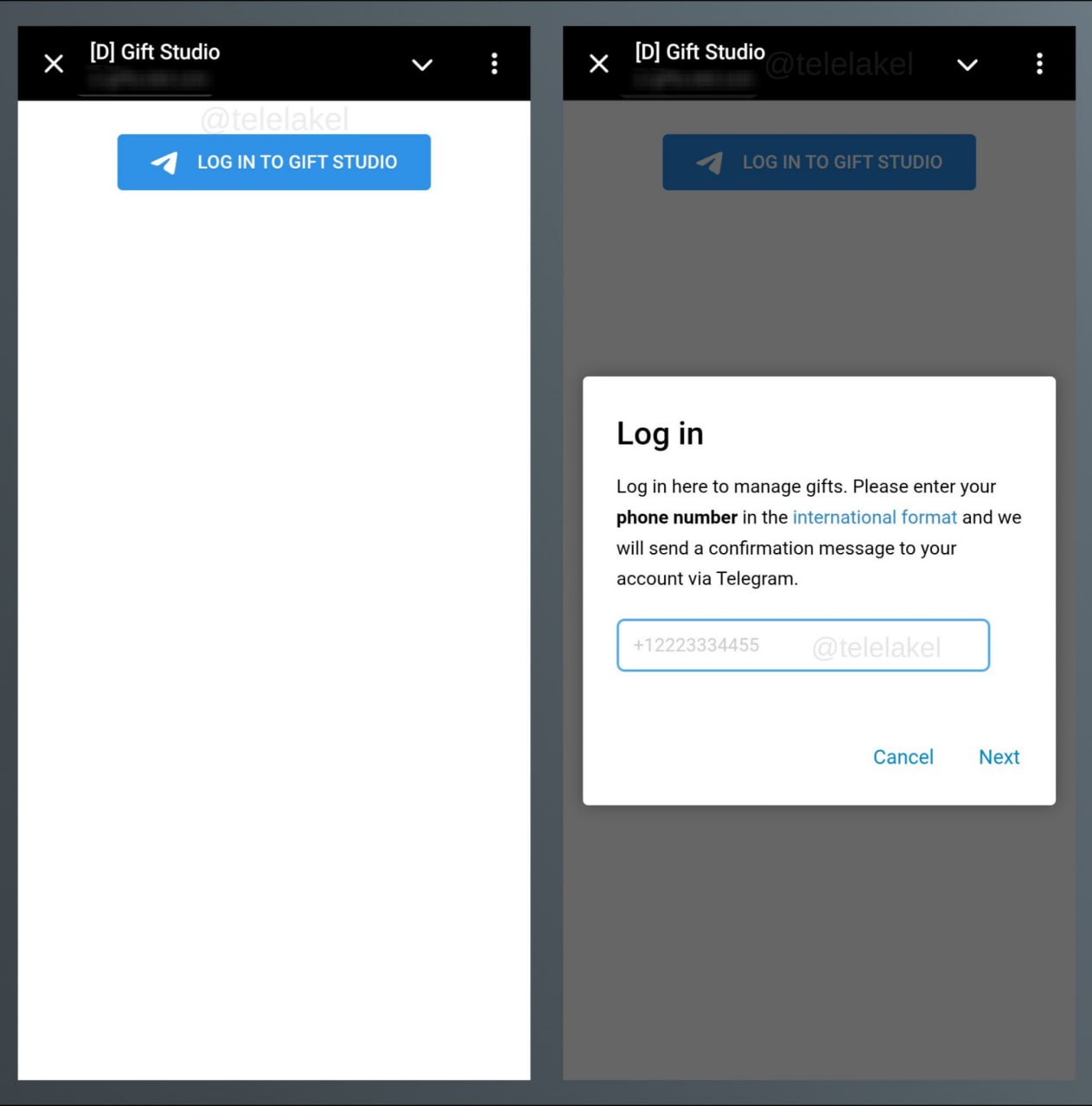В Telegram появилась вкладка Gift Studio  Скорее всего здесь будет доступен функционал для владельцев которые будут создавать свои уникальные подарки  Достаточно будет загрузить картинки вашего подарка для каждой модели и выбрать фон/узор для последующей генерации  Ранее Дуров говорил, что каждый пользователь сможет монетизировать свое искусство