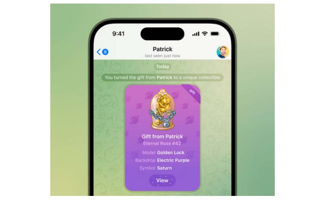 В Telegram начали тестировать минт NFT-подарков   Скоро в мессенджере станет доступна функция «коллекционных подарков». Получатели смогут передавать такие подарки другим пользователям или выставлять на продажу на NFT-маркетплейсе.     PRO NFT