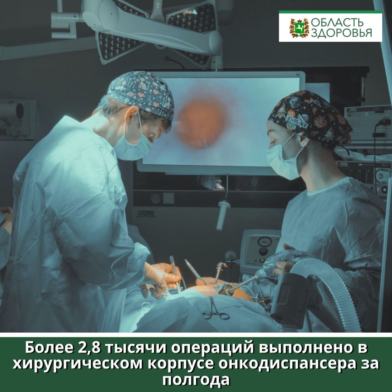 В хирургическом корпусе Томского областного онкологического диспансера за последние полгода выполнено 2 828 операций, из которых 325 высокотехнологичных. Амбулаторно-поликлиническое отделение пациенты посетили 41 071 раз. В отделении абдоминальной и торакальной онкологии выполнено 1 119 операций, в отделении опухолей молочной железы и опухолей кожи — 661, в отделении онкогинекологии — 401, в отделение онкоурологии — 647. С момента открытия хирургического корпуса диспансер продолжает принимать пациентов не только из Томской области, но и других регионов России, а также из ближнего зарубежья. С 1 января 2024 года выполнено 7 020 операций, из них 893 — высокотехнологичные. «Работа хирургического корпуса демонстрирует важность и эффективность высокотехнологичной помощи при онкологических заболеваниях. Мы продолжаем развивать наши возможности и улучшать качество обслуживания пациентов», — отметил начальник департамента здравоохранения Томской области Роберт Фидаров. Напомним, в хирургическом корпусе действует современное оборудование, позволяющее проводить 64 вида медицинских процедур. Круглосуточный стационар рассчитан на 220 коек; в штате — более 480 высококвалифицированных специалистов, готовых оказать помощь круглосуточно. Строительство хирургического корпуса осуществлялось в рамках президентского нацпроекта «Здравоохранение», преемником которого в 2025 году стал национальный проект «Продолжительная и активная жизнь».