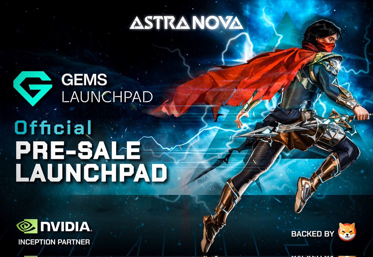 IDO Astra Nova на Gems Launchpad  Astra Nova - это RPG-игра на базе AGI, которая является частью программы Nvidia Inception Program, что позволяет им использовать инструменты и инфраструктуру ИИ от Nvidia.  Пару дней назад команда анонсировала о партнерстве с Shiba Inu, SHIFU и Imaginary Ones. Также проект поддерживается NTDP, Outlier Ventures и Brinc.  Вчера вышел анонс о предстоящем IDO на Gems Launchpad, но все детали обещают раскрыть позже.     Известно, что будет 10 млрд $RVV, из которых: • 55,5% выделено на комьюнити • 18% на инвесторов • 12% на команду и эдвайзеров • 9,5% на маркетинг и развитие • 5% на ликвидность  Токен будет использоваться для транзакций внутри игры, для покупок или аренды земли, для участия в турнирах, для получения опыта, наград с NFT и так далее.  На данный момент остается ждать детали предстоящего IDO, возможно выкатят что-то интересное по разлокам и условиям, тем более сам лаучпад не так сильно зашилен.  IDO research   Chat   NFD   Combine - софт для мультиаккеров