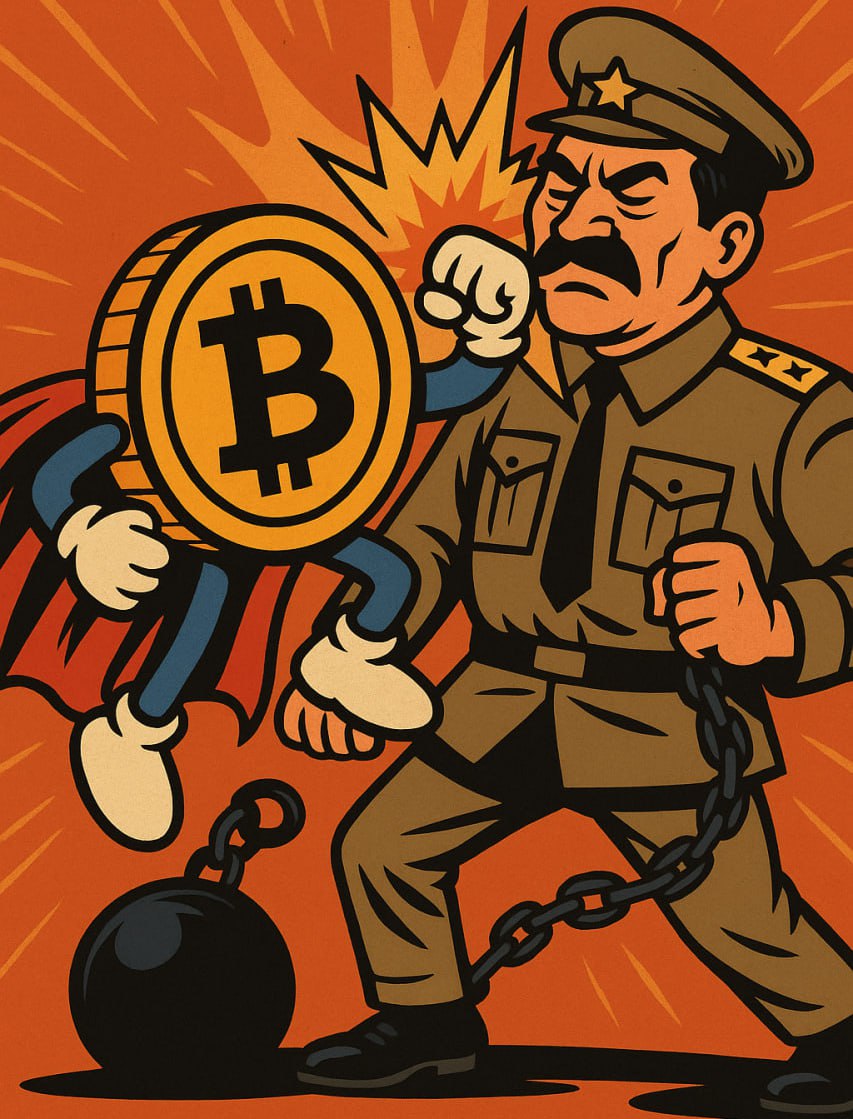 Bitcoin VS государственные диктатуры  Биткоин стал тем инструментом, который не поддался контролю авторитарных режимов. Так считает Алекс Гладштейн из Human Rights Foundation.  В отличие от фиата, криптовалюта даёт людям свободу распоряжаться своими деньгами даже под репрессиями.    Деньги стали инструментом контроля  В авторитарных странах власти блокируют банковские счета, замораживают переводы и обесценивают национальные валюты. Так они лишают людей финансовой независимости.  Например, в Венесуэле, где гиперинфляция обесценила боливар, граждане массово переходили на биткоин для сохранения стоимости своих денег.   Согласно отчёту Chainalysis, объёмы криптотрейдинга в стране резко выросли именно в 2023 году именно для защиты от девальвации.  Таких примеров — целая куча.    Крипта — кошмар диктаторов  Единственным выходом для жителей таких стран стала криптовалюта. Её нельзя заблокировать или заморозить, а доступ к ней хранится в приватных ключах.  Что и позволило тем, кто пользовался ей, сохранить сбережения и продолжить финансовые операции, несмотря на репрессии.    Биткоин станет главным активом в борьбе за права человека  Крипта неизбежно превратится в ключевой инструмент защиты финансовой свободы.   Так уже было с защищенными мессенджерами, которые появились, как нишевые — а теперь это база в защите личных данных.  Если также считаете криптовалюту главным инструментом финансовой свободы — ставьте