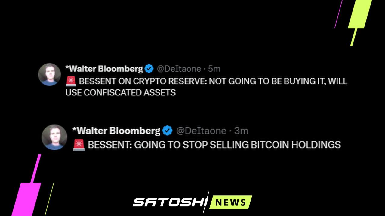 #США #крипторезерв #BTC Министр финансов США Бессент заявил, что для крипторезерва будут использоваться только конфискованные активы   Скотт Бессент сообщил, что правительство США не планирует покупать новые активы для крипторезерва. При этом он также отметил, что власти не намерены продавать BTC. Источник     - главное о крипте канал   сайт   реклама     биржа