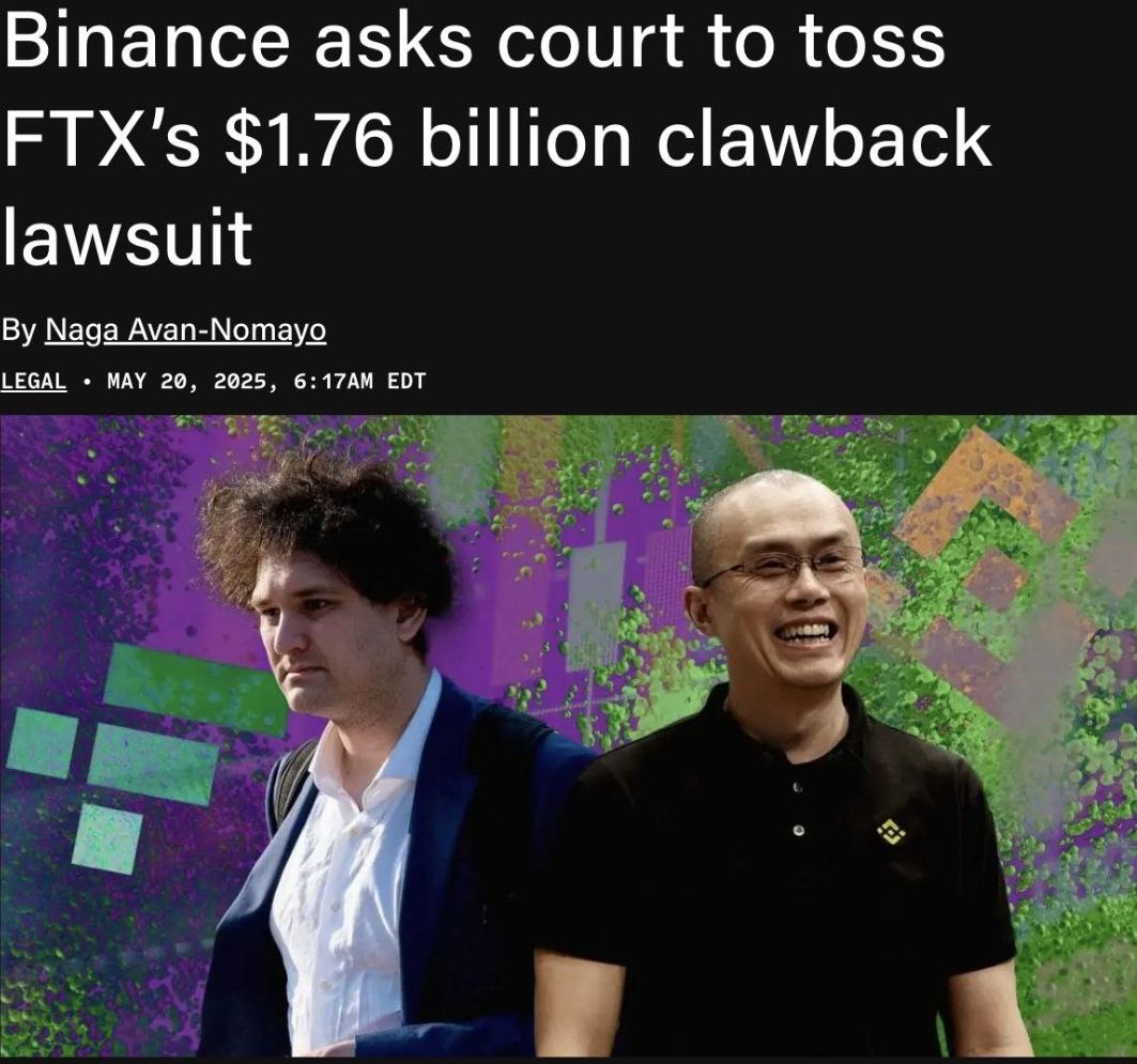 Биржа Binance требует отклонить иск FTX на 1,760,000,000$ Адвокаты крупнейшей криптобиржи подали ходатайство в суд Делавэра, назвав иск от FTX «юридически несостоятельным». По их словам, в FTX пытаются переложить ответственность за крах биржи с Сэма Бэнкмана-Фрида на Чанпэна Чжао и Binance. Кроме того, в Binance утверждают, что суд США не имеет юрисдикции, поскольку компания зарегистрирована за пределами страны. КриптоТрейдер 888: КАНАЛ ЧАТ MEXC - биржа с самыми низкими комиссиями на торговлю.