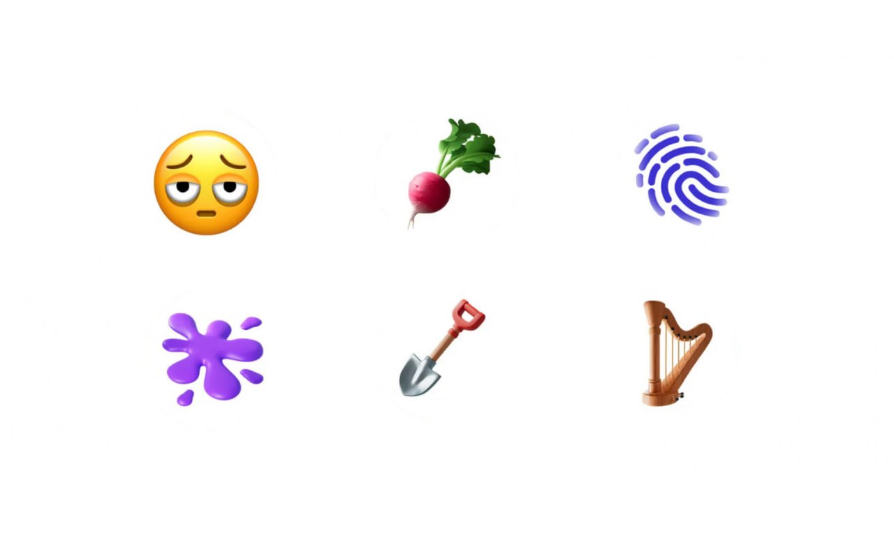 Apple добавит новые эмодзи, включая уставшее лицо  В бета-версии iOS 18.4 для разработчиков обнаружили семь новых эмодзи. Среди них — лицо с мешками под глазами, которое, вероятно, станет хитом среди пользователей.  Также появились отпечаток пальца, безлистное дерево, корнеплод, арфа, лопата и брызги. Ожидается, что новые символы станут доступны для всех пользователей с официальным релизом обновления.    Дизайн-Культура