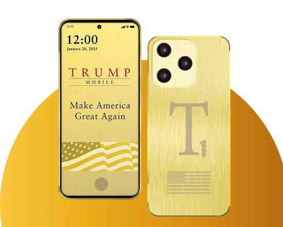 Trump продемонстрировал свой новый телефон, который можно будет купить за 499$ Из плюсов это высокая частота и Amoled экран, из минусов — я бы не доверял хранение горячих кошельков на девайсах от семьи криптанов
