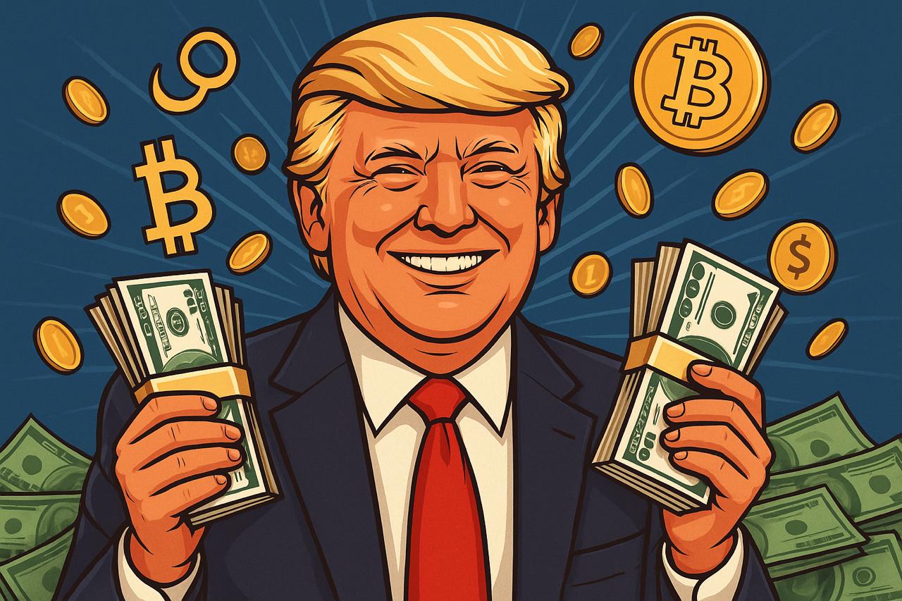 Дональд Трамп заработал на крипте: +$2,4 млрд за 2 года. С 2022 года президент США превратился в одного из крупнейших частных бенефициаров крипторынка. Вот как сложился его криптопортфель:    $1,3 млрд – резервы Trump Media & Technology Group в BTC.   $412,5 млн – проект World Liberty Financial  $WLFI .   $385 млн – мемкоин Official Trump  $TRUMP .   $243 млн – инвестиции от ОАЭ в Binance.   $65 млн – мемкоин Melania  $MELANIA .   $14,4 млн – продажи NFT-коллекций.   $13 млн – майнинг через American Bitcoin.   Итого: $2,4 млрд криптодохода за два года. Крипта для Трампа — это уже не просто инвестиции, а полноценная империя.     Навигатор по каналу