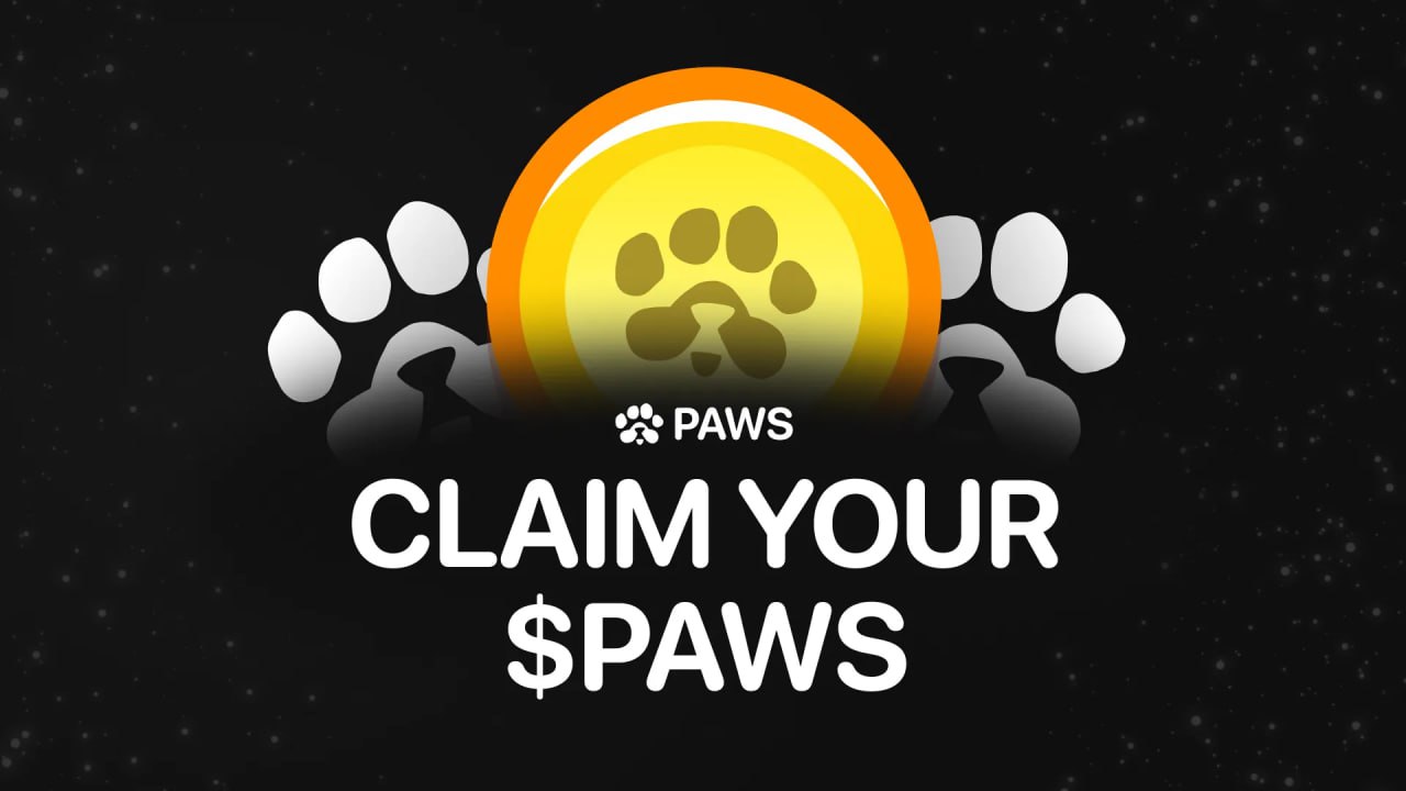 Клейм $PAWS завтра   Друзья, команда PAWS сообщила в своем Twitter, что завтра мы сможем заклеймить токены и вывести их на биржу.   Вывод будет доступен пока только на две биржи: Bybit и Bitget.    Намоинаю, листинг $PAWS состоится 18 марта     #PAWS  Electra   Bybit   Bitget   xRocket   ЧАТ