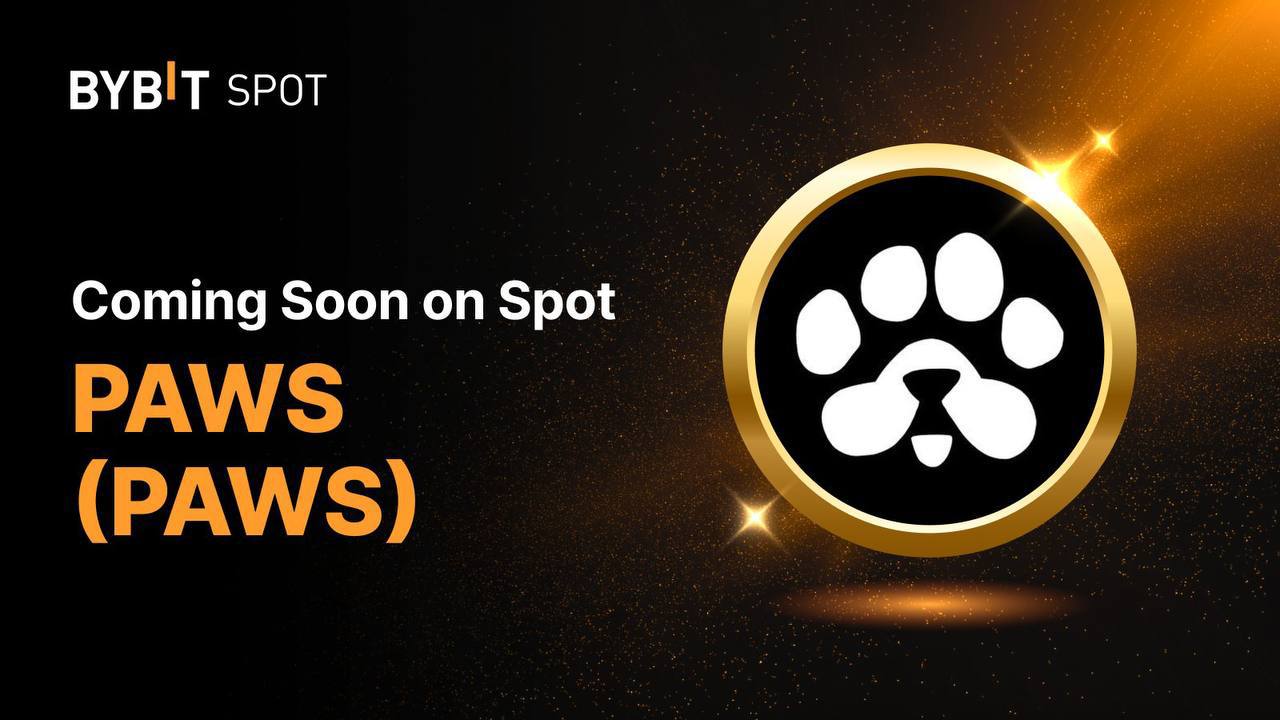 $PAWS скоро появится на Bybit в режиме спотовой торговли Время листинга: 16 апреля, 11:00 UTC