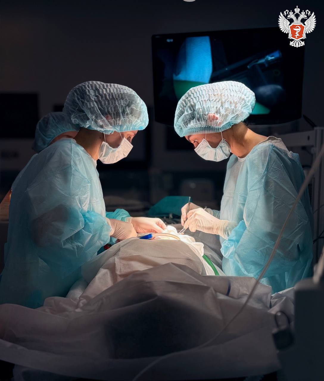 Гигантскую опухоль удалили 16 летней девочке в Оренбурге Пациентка пожаловалась на увеличившийся живот Обследование показало внутри опухоль занимающая весь малый таз и брюшную полость Мы выполнили лапароскопическое вмешательство и полностью удалили гигантскую тератому правого яичника объемом почти 7 литров рассказали в пресс службе Минздрава России К счастью новообразование оказалось доброкачественным Фото Минздрав России orengorodovoy теперь и в МАХ