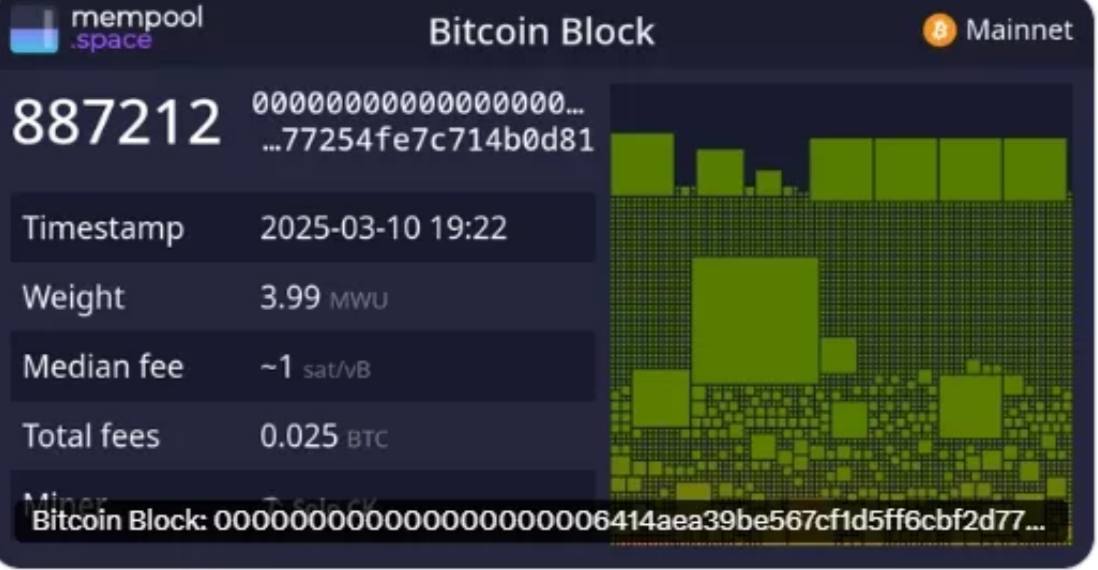 Вчера соло-майнер добыл блок #887 212 в BTC сети с помощью домашней установки Bitax. Его вознаграждение составило 3,15 BTC.  Вероятность вычислить такой блок один на миллион.  Bitpapa  /  #mining