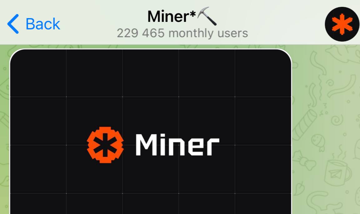 За двое суток в Miner от CATS налетело 220.000+ человек  Уже нет сомнений в серьезности проекта. Вчера получить доступ можно было за 250 звезд, сегодня цену подняли до 350. Как альтернатива — можно зайти за 1 TON. Знаю что многих эта инфа триггерит, но хочу что б вы понимали, я просто делюсь инфой! А полезная для вас она или нет - решать вам!   После входа и активации майнера, надо зайти во вкладку «POOLS» и ввести код - 9DHS0CKI. Все, теперь вы участник пула с ускоренной добычей. Залетайте — Miner Squad!