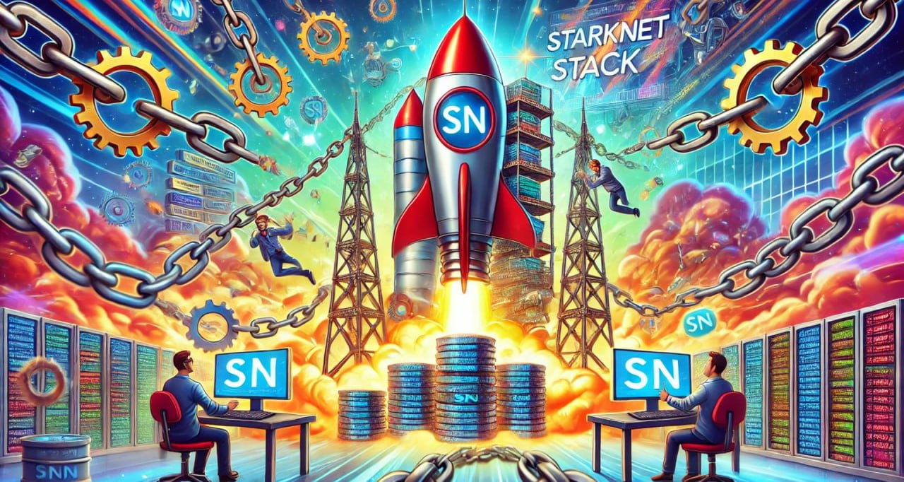 Starknet STRK . Фактор роста. Команда решения второго уровня Ethereum Starknet запустила технологический стек SN Stack, который позволяет разрабатывать и запускать собственные блокчейны. SN Stack позволит создавать кастомизированные под конкретные приложения блокчейны - аппчейны. Применяемые технологии успешно использовали для запуска собственных протоколов проекты dYdX, ImmutableX и другие. SN Stack доступен в трех версиях. Все они включают ключевые компоненты экосистемы сети: операционную систему Starknet OS, механизм исполнения смарт-контрактов CairoVM и т.д. По заявлению команды, благодаря SN Stack проекты получают доступ к передовой масштабируемости, безопасности, экономической эффективности и надежности проверенной на деле технологии Starknet, которую они могут адаптировать для своих уникальных вариантов использования. Не рекомендация! Торгую на биржах: Bybit инструкция на регистрацию OKX инструкция на регистрацию BingX инструкция на регистрацию ↔ BitGet подарочный бонус 6200USDT Мой закрытый Премиум канал ⁉ А у вас есть Starknet STRK ? Что планируете сейчас делать? Покупать, Продавать, Держать, Наблюдаю