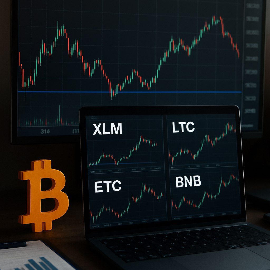 Биткоин тестирует уровень поддержки, и, по всей видимости, на подходе сезон альткоинов! Трейдеры начинают обращать внимание на такие активы как XLM, LTC, ETC и BNB, что может свидетельствовать о смене рыночного настроения. Будем следить за развитием событий и возможными рыночными трендами! #btc #altcoinseason #XLM NFT