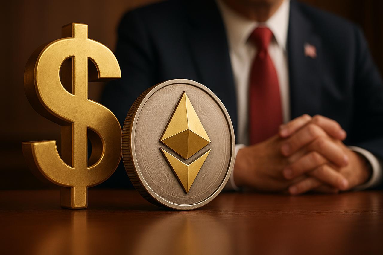 Трамп снова инвестирует в Ethereum Семейная компания бывшего президента США Дональда Трампа — World Liberty Financial — приобрела еще 256,75 ETH на сумму около $1 млн по цене $3895 за монету. На сегодняшний день в их портфеле уже 77 226 ETH — это примерно $296 млн, а нереализованная прибыль составляет порядка $41,7 млн. #Ethereum Торговать лучше на ByBit Bybit.com/b/CryptoLadyX Youtube Telegram TikTok