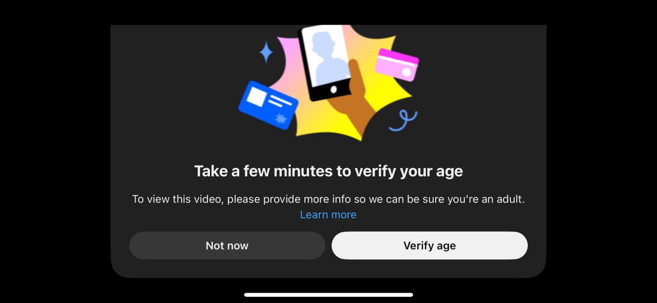 YouTube в России и Беларуси начал запрашивать подтверждение возраста Чтобы смотреть контент с ограничениями пользователям предлагают загрузить паспорт или права сделать селфи либо ввести данные банковской карты ВестникАбхазии