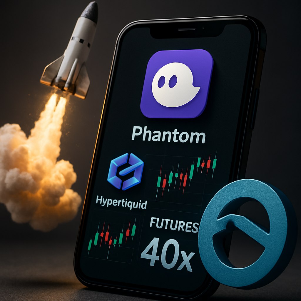 Кошелек Phantom запускает торговлю бессрочными фьючерсами с интеграцией DEX Hyperliquid! Теперь пользователи могут трейдить более 100 контрактов с максимальным плечом до 40x прямо в своем кошельке. Это шаг вперед в удобстве и возможностях для трейдеров, сделав торговлю более доступной и эффективной. Не упустите возможность улучшить свои трейдинговые стратегии с новыми инструментами! Наши ссылки Торгуем на Bybit Pro Energy