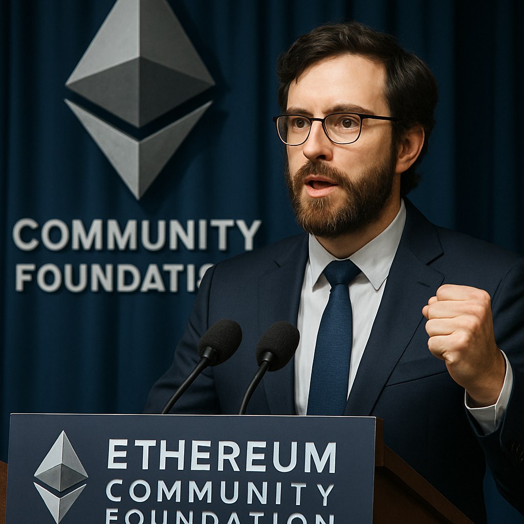 Основатель Ethereum, Зак Коул, объявил о запуске Ethereum Community Foundation, которая призвана "делать то, что не может Ethereum Foundation".      Новый фонд будет сосредоточен на поддержке разработчиков и проектов внутри экосистемы Ethereum, а также на улучшении взаимодействия сообщества. Это может стать значительным шагом к дальнейшему развитию сети и повышению её продуктивности.  #Ethereum #Community #Foundation    NFT