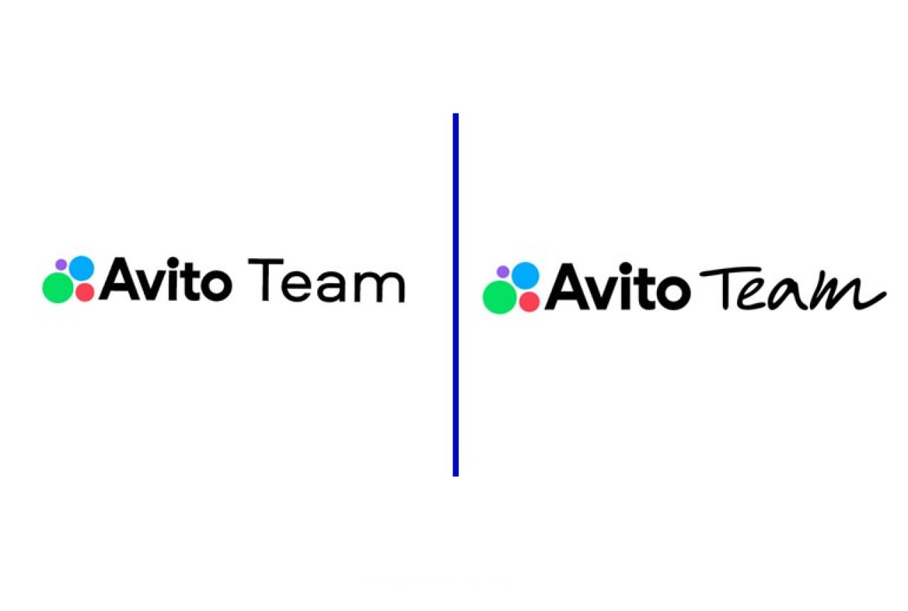Avito обновил логотип команды  Его основа — рукописное слово Team от сотрудников. Статичная версия объединяет почерки партнёров, а динамическая — всех участников. Логотип получился живым, человечным и отражающим атмосферу внутри компании.    Дизайн-Культура