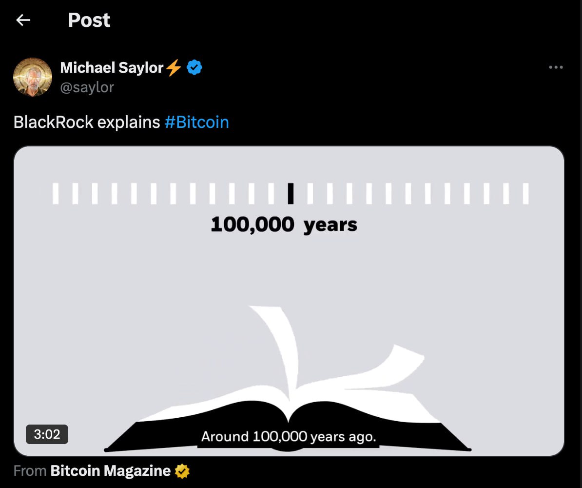 Эмиссия $BTC все же может меняться!?    BlackRock в новом ролике вызвали споры о неизменности эмиссии $BTC, заявив, что у инвесторов «нет гарантии», это задело ключевую идею — фиксированный лимит, который делает его защитой от инфляции.  Теоретически лимит можно изменить через хардфорк, но такая сеть уже не будет считаться «настоящим $BTC». Ранее подобные попытки, как увеличение размера блока в 2016–2017 годах, проваливались из-за разногласий в сообществе. Обсуждения связаны с моделью безопасности: вознаграждения майнеров уменьшаются, и после 2140 года они будут получать доход только с транзакционных комиссий. Однако инвесторы уверены, что любые попытки изменить лимит приведут к созданию новых сетей, а не к изменению оригинального $BTC.  Все больше людей залетают в крипту и с каждым днем строится все больше новых теорий...