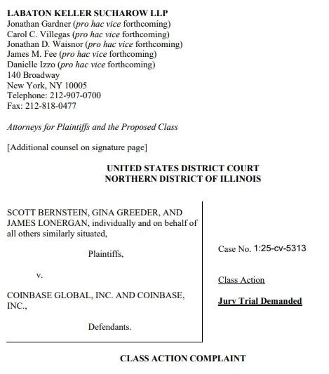 ‼ На Coinbase подали в суд за сбор биометрических данных в рамках процедуры KYC.